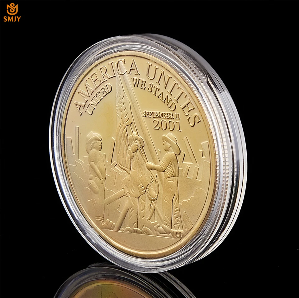 5Pcs2001.9.11 US World Trade Center Terrorist Attack History Review USA Gold Commemorative Challenge Coin
5Pcs2001.9.11 US World Trade Center Terrorist Attack History Review USA Gold Commemorative Challenge Coin