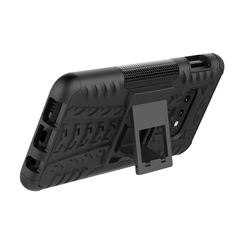 Сверхпрочный защитный противоударный чехол из ТПУ + ПК для iPhone XS Max Funda с