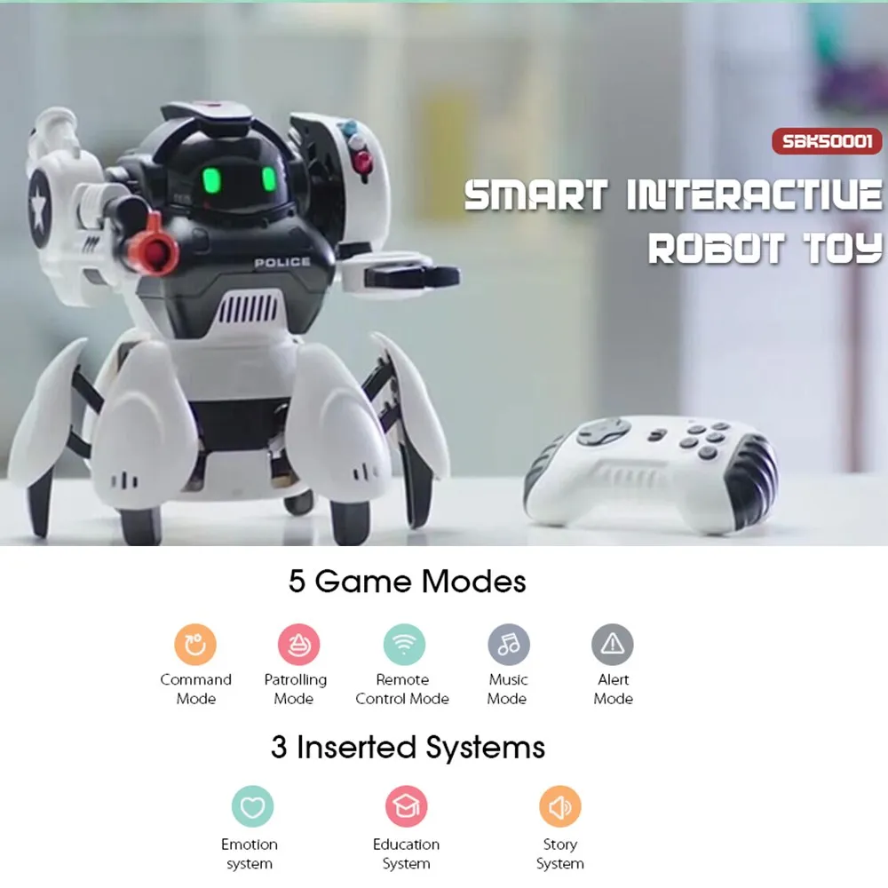 Смарт робот JJRC с дистанционным управлением электрическая игрушка кукла