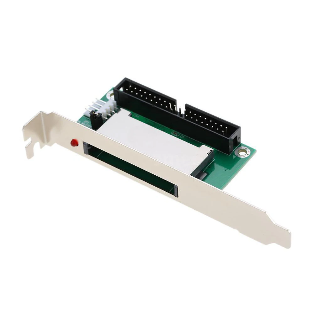 40 Pin Compact Flash Bootable конвертер PCI кронштейн CF в IDE задняя панель адаптер