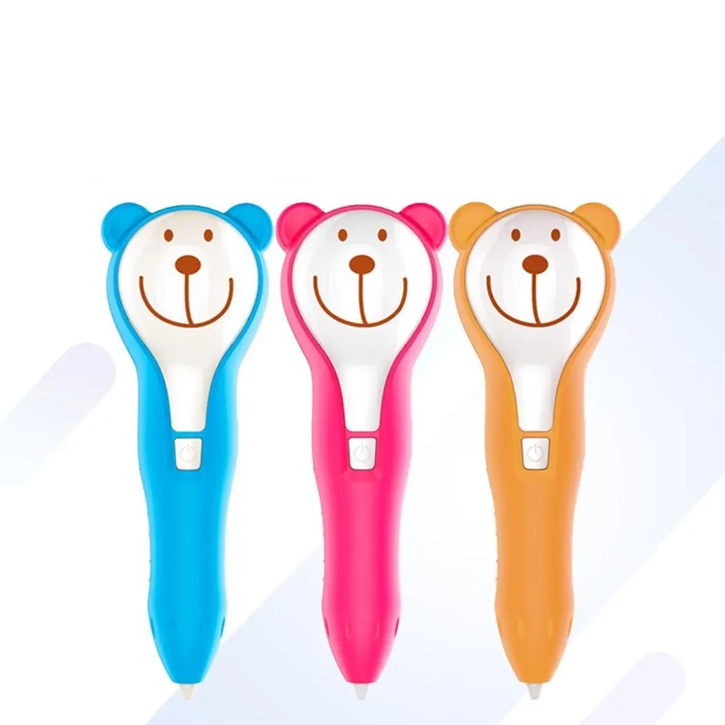 Портативный милая форма животных 3D печатная ручка интеллигентая (ый) AC 100 240 V 50/60Hz