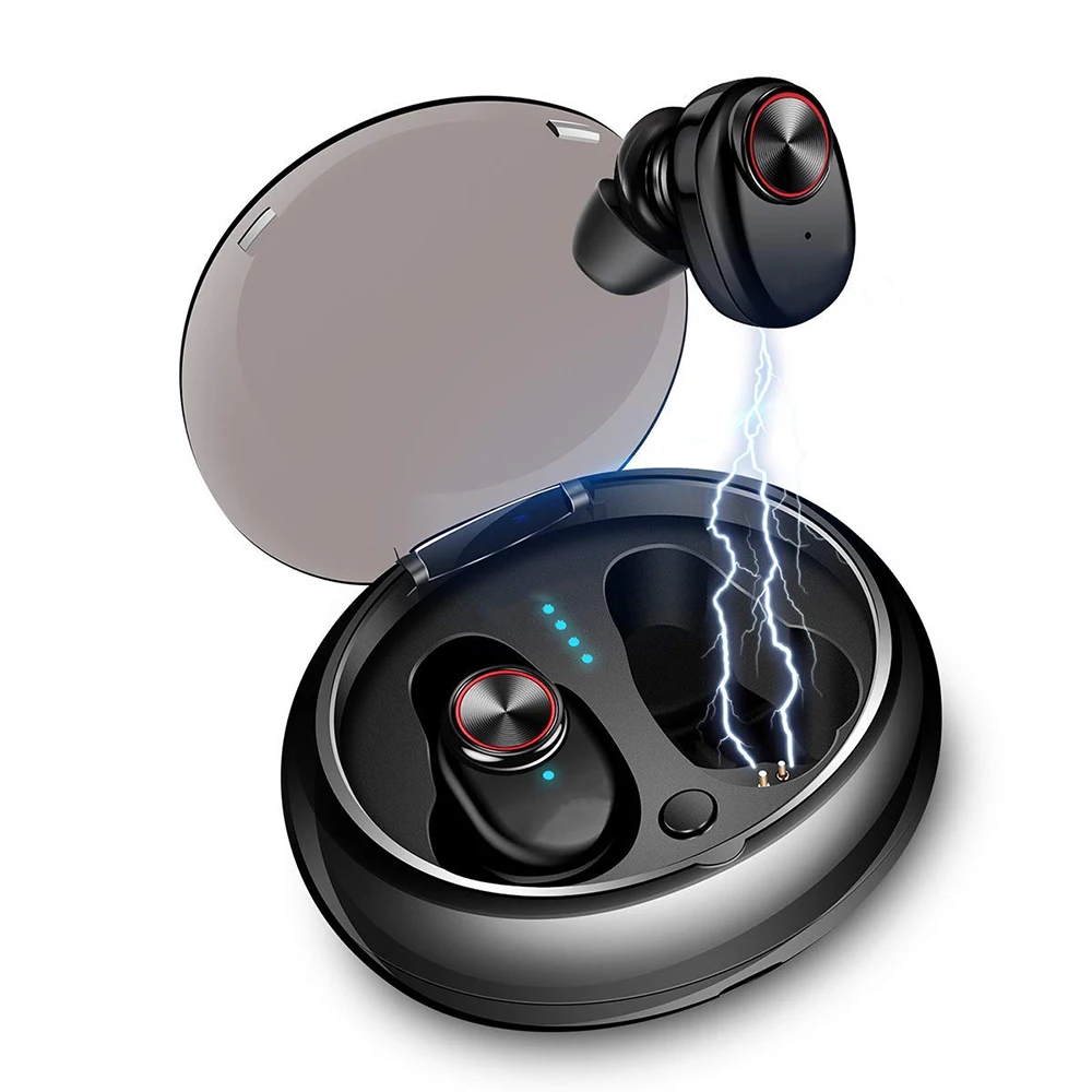 V5 наушников TWS Bluetooth 5 0 True Беспроводной наушники Bass Hi Fi стерео звук гарнитуры с