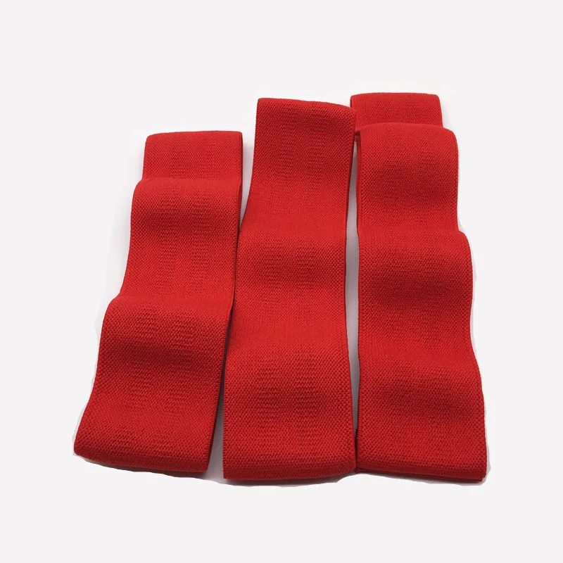 Cheap stock sale red cotton yoga exercise hip resistance circle band anti slip style | Спорт и развлечения