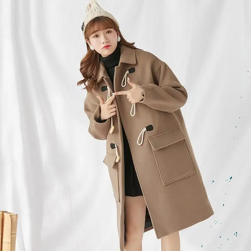 Femme Chaqueta Mujer Dames Jassen Sobretudo Feminino Abrigo манто осень Invierno женские корейские Kawaii