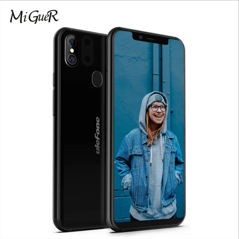 Ulefone X Face ID Беспроводная зарядка 5 85 &quotHD + Android 8 1 MT6763 Восьмиядерный 4 Гб 64 двойная