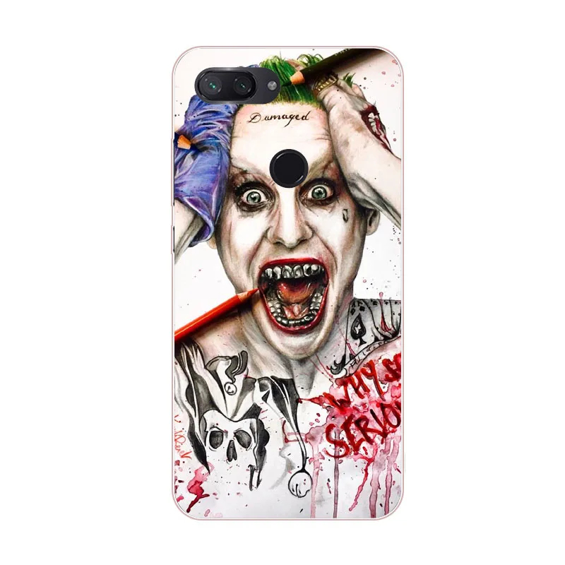 xiaomi mi 8 lite Case Silicon Painted animals Painting Soft TPU Back Cover for mi8 protect Phone cases shell |
