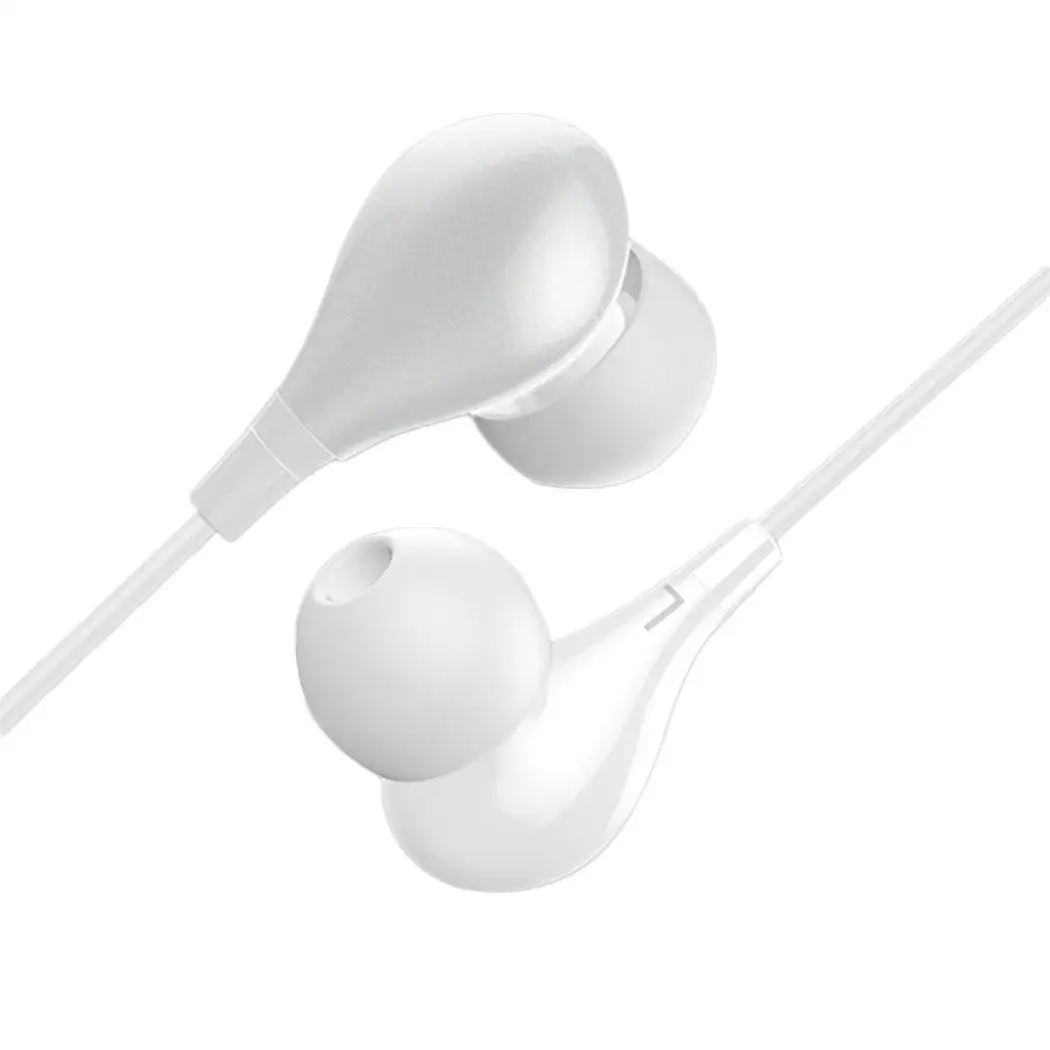 Проводные наушники вкладыши стерео бас гарнитура 3 5 мм 20 Гц 2000 кГц 120 см/47 2 дюймов музыкальные с микрофоном