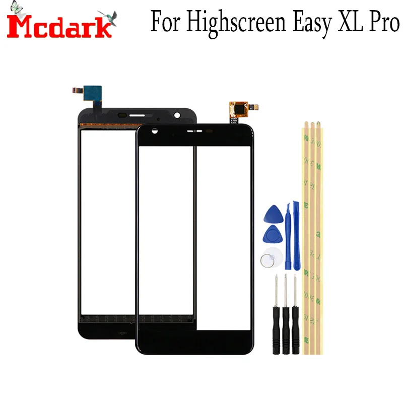 Переднее стекло для Highscreen Easy XL Pro 5 дюйма сенсорный экран мобильный телефон