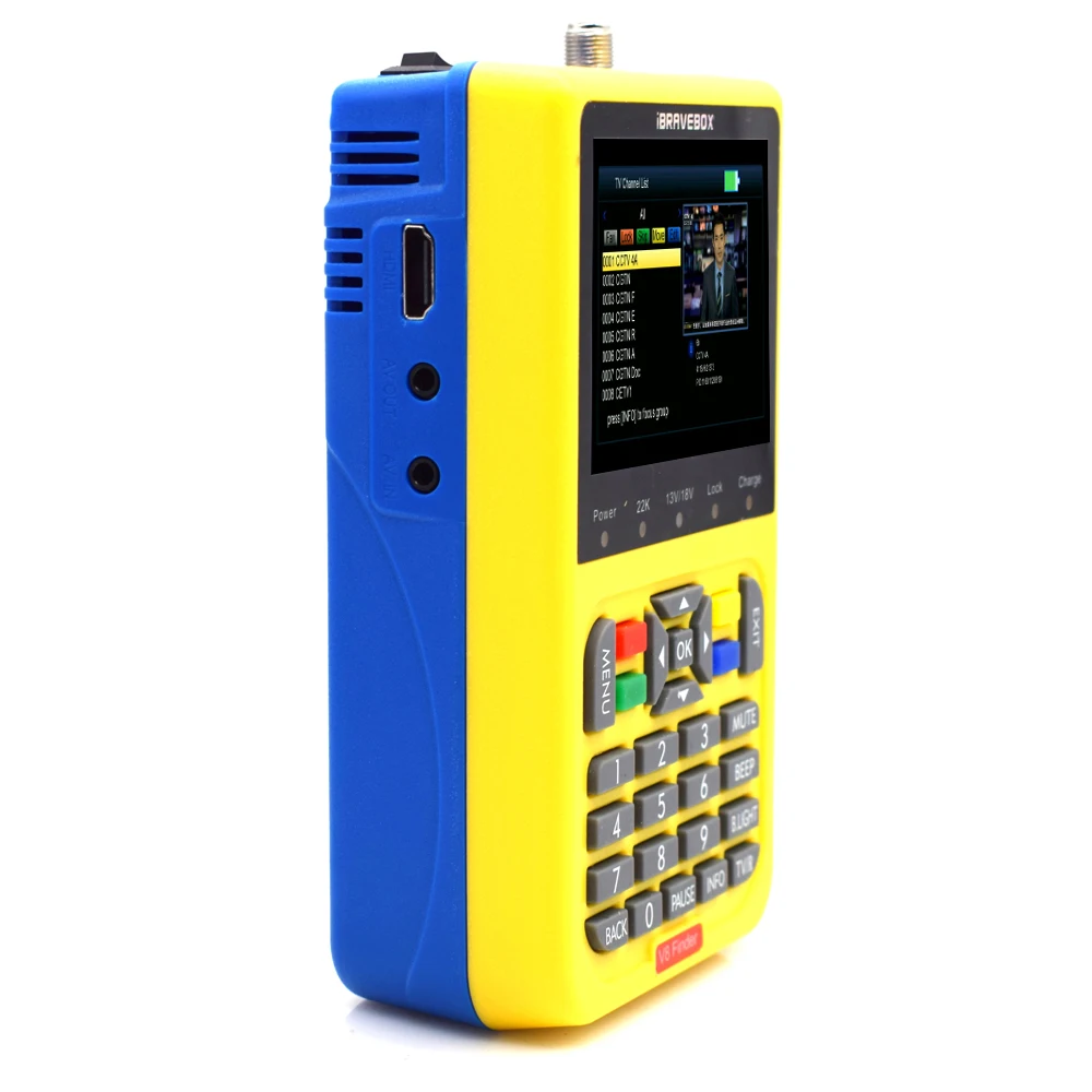 V8 Finder Цифровой спутниковый с 3 5 дюймовым ЖК цифровым дисплеем измерительный