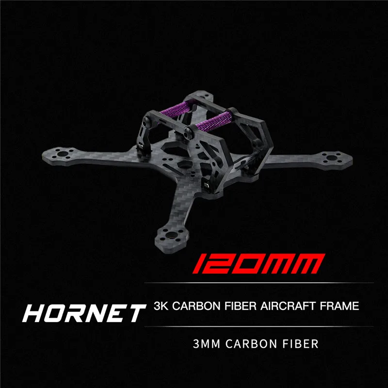 HGLRC HORNET 120 мм небольшой гоночный Дрон с видом от первого лица совместим FrSky XM +