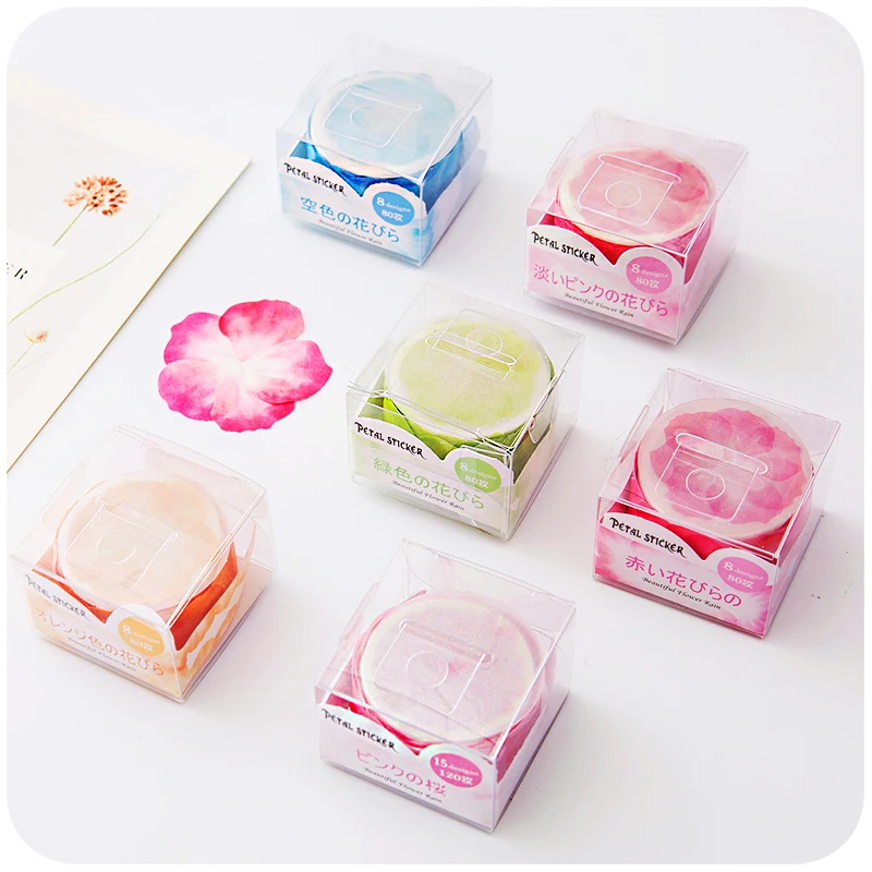 1 шт красочные DIY цветок лепесток васи лента Kawaii Скрапбукинг Маскировочная