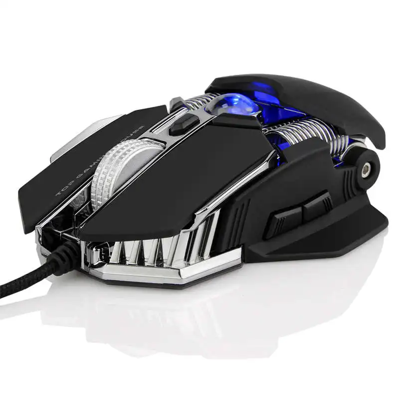 G800 Проводная игровая мышь USB эргономичные механические мыши 9 Кнопок макро