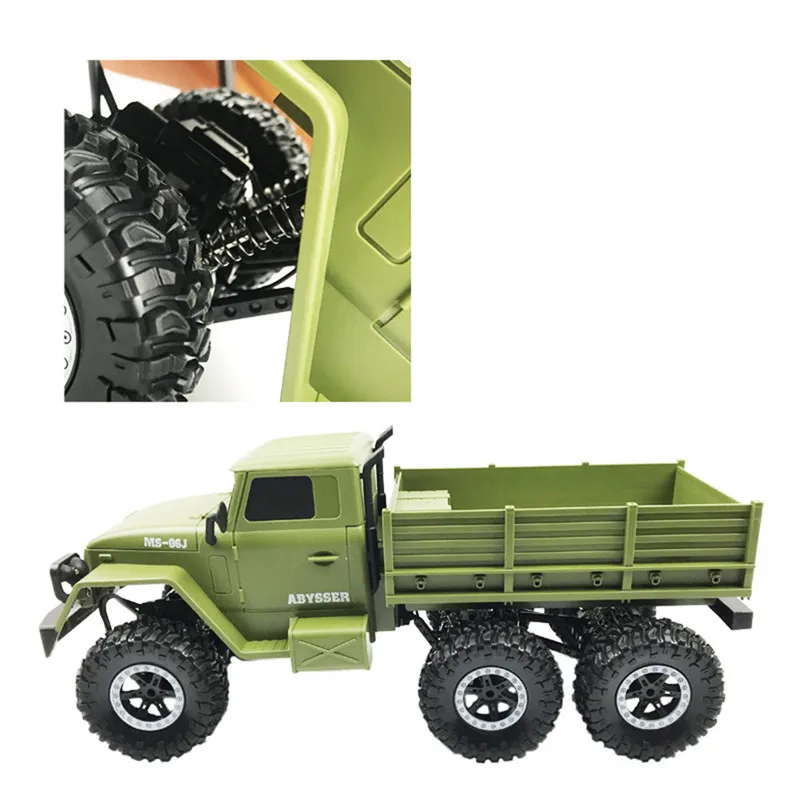 SuLong Toys SL3342 Урал 1/10 2 4G 6WD Радиоуправляемый автомобиль военный RTR модель игрушки для