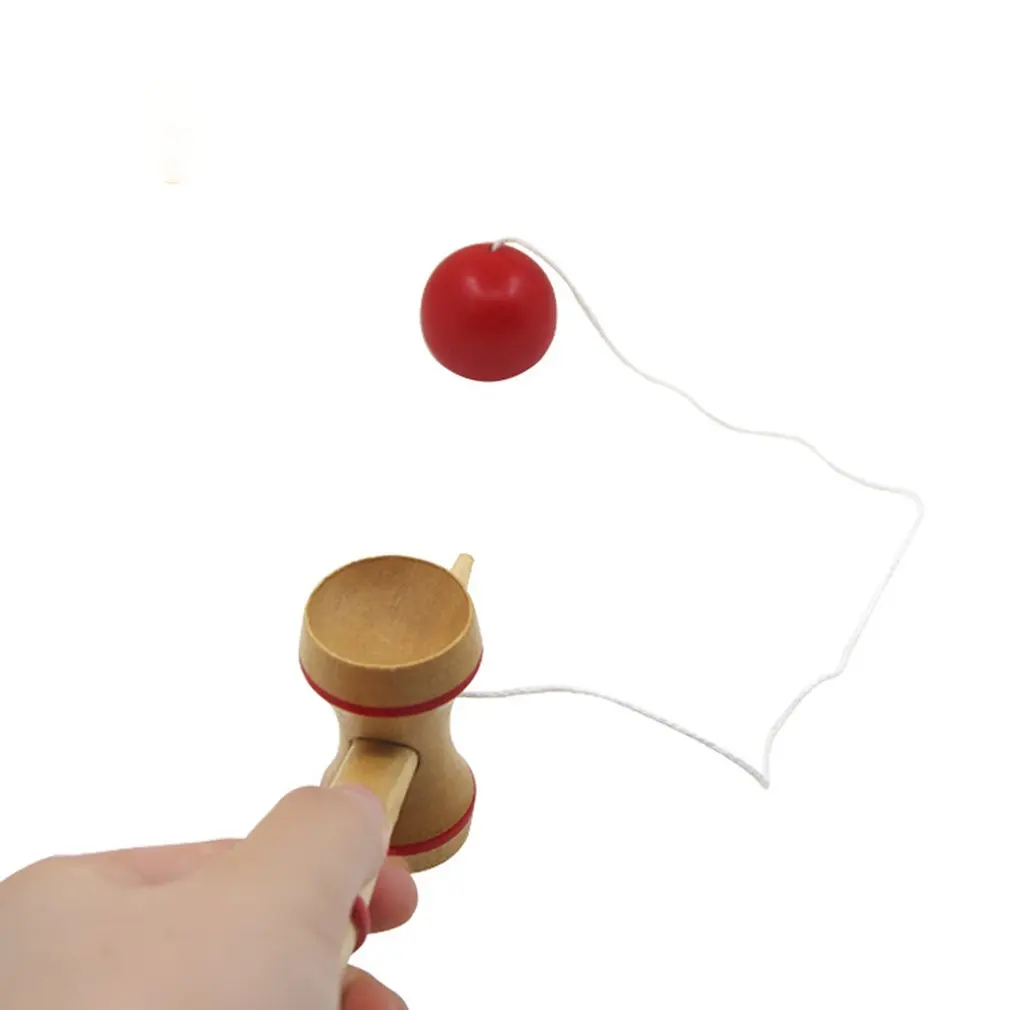 Профессиональный Средний Kid Kendama Coordinate Ball традиционная деревянная игра