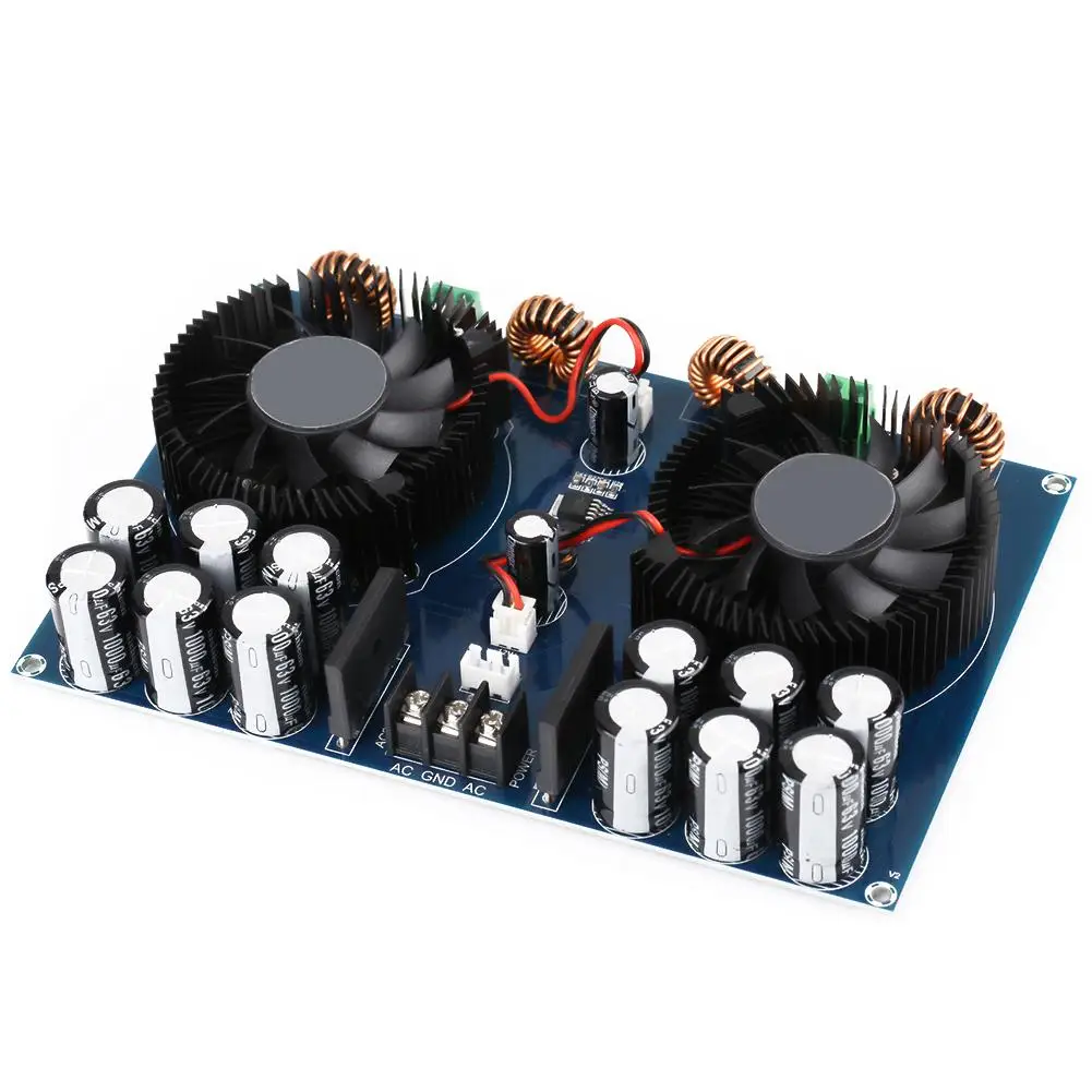 XH M258 высокомощная цифровая стерео аудио Плата усилителя мощности TDA8954TH Dual Chip