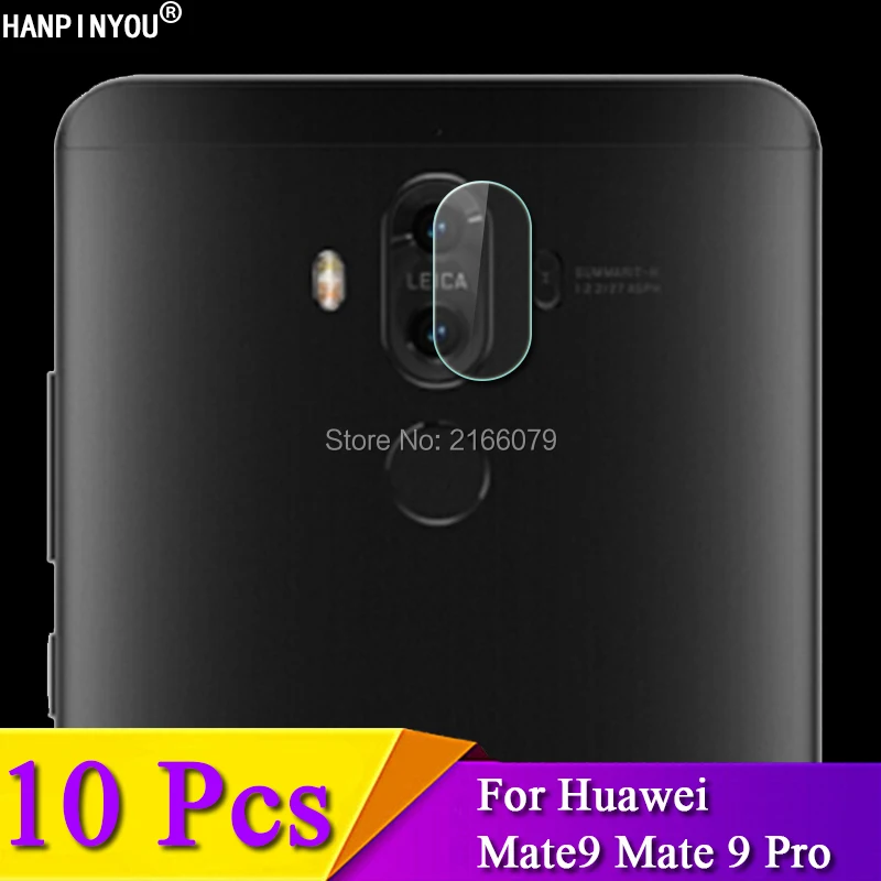10 Pcs/Lot For Huawei Mate9 5.9" / Mate 9 Pro 5.5" Rear Camera Lens Protective Protector Cover Soft Tempered Glass Film Guard
