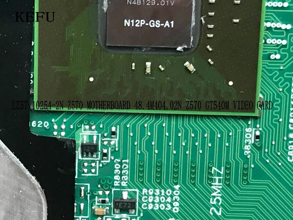 Материнская плата KEFU для ноутбука Lenovo Z570 в наличии обещанная Рабочая LZ57 MB 10254-2N