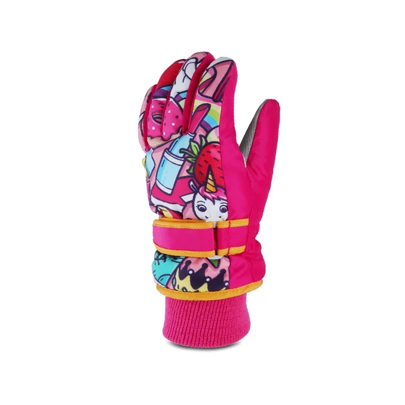EYTOCOR Children Winter Girls Boys Ski Skiing Bike Cycling Riding Warm Waterproof Windproof Snowboard Kids Gloves Handwear | Спорт и