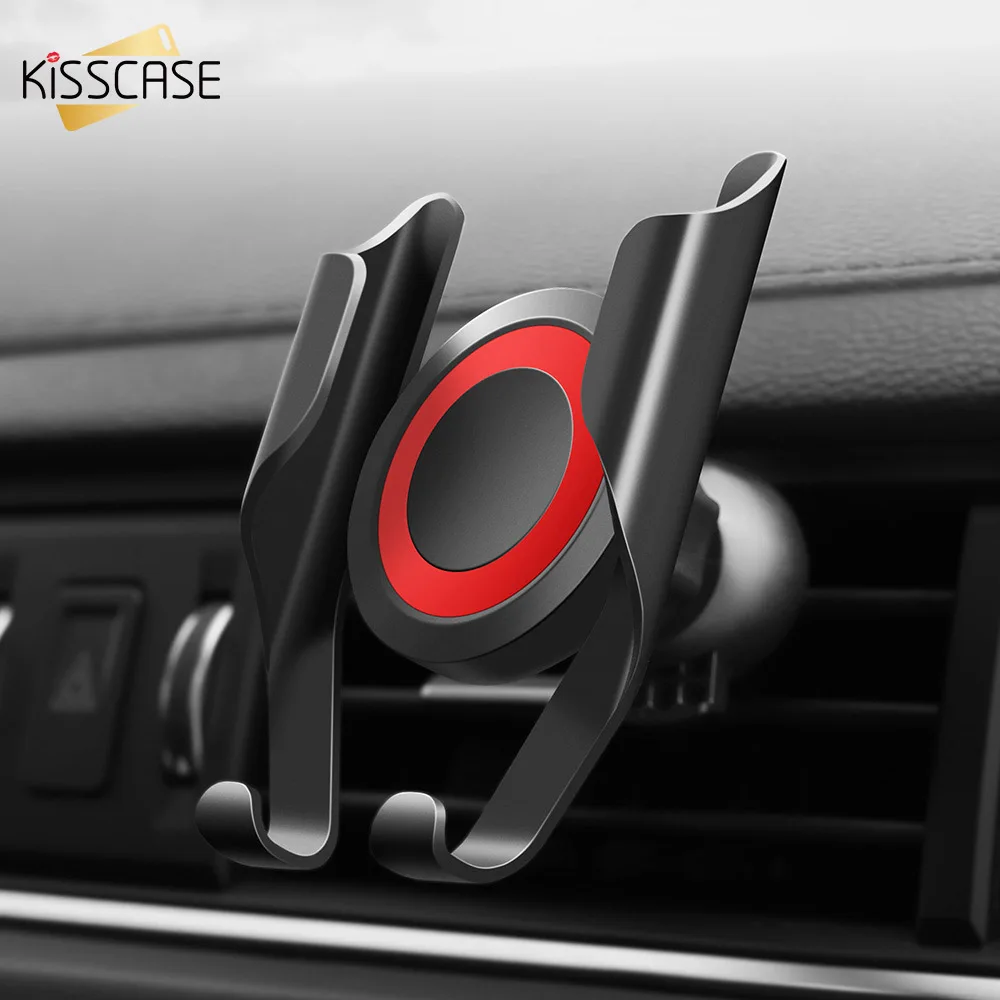 KISSCASE автомобильный держатель телефона для iPhone в автомобиле Air Vent подставка