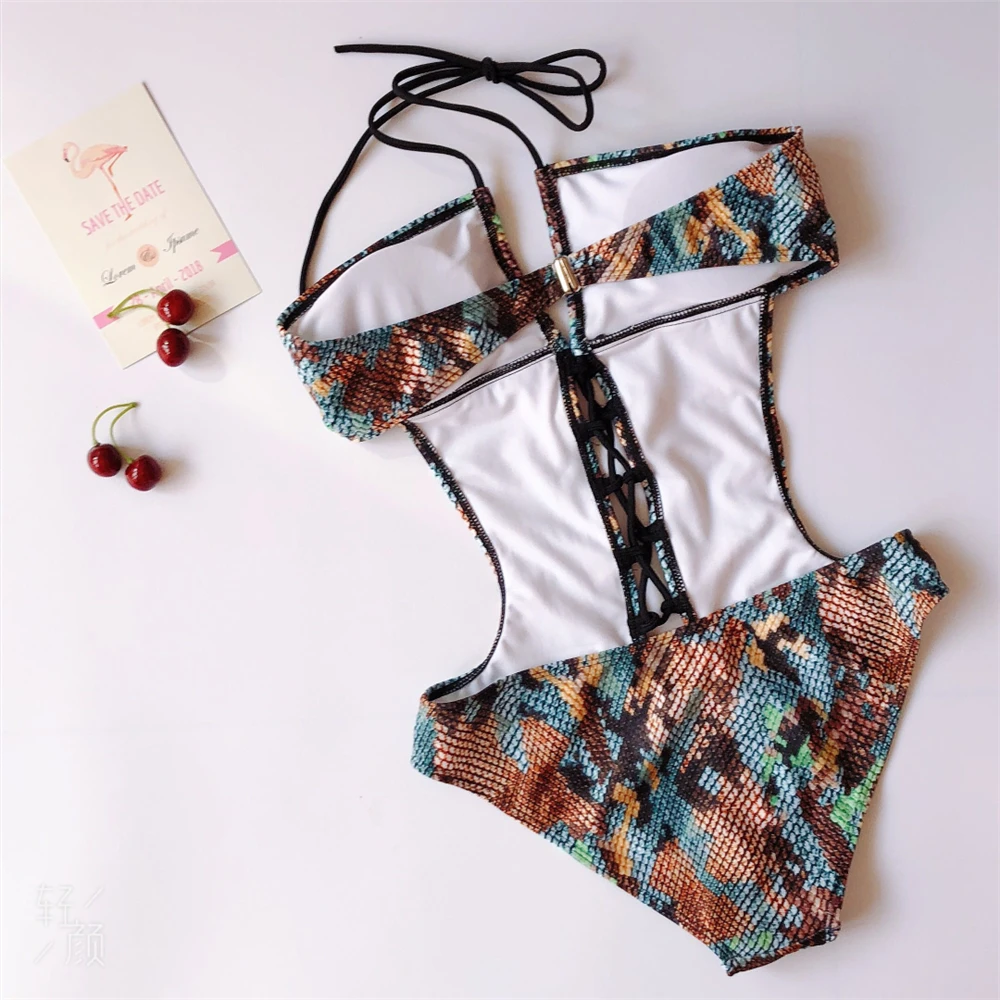 2019 Женский комплект бикини с бюстгальтером пуш ап мягкими чашечками купальник