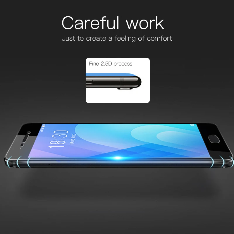 Закаленное стекло для Meizu note 6 Pro 7 plus U10 U20 A5 5 E2 5S полное покрытие Защитная пленка