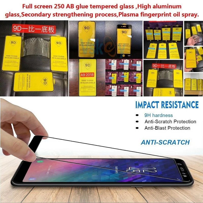 100pcs 2 5d full cover screen protector for xiaomi redmi note 11 10s 9s 9t 7 8 pro poco x3 nfc tempered glass protective film free global shipping