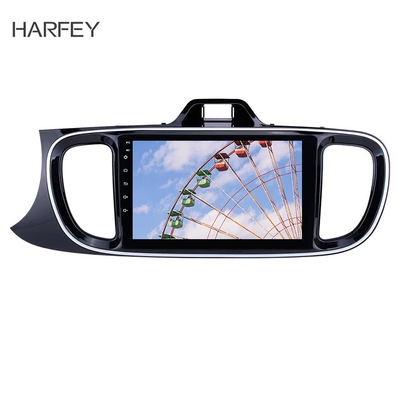 Harfey Автомобильный GPS Радио 9 &quotAndroid 8 1 для KIA PEGAS 2017 левая рука вождения AUX WIFI Bluetooth DVR