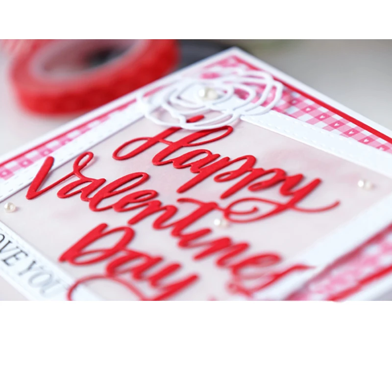 2019 Happy Valentine Day металлические режущие штампы порезы новые трафареты для DIY