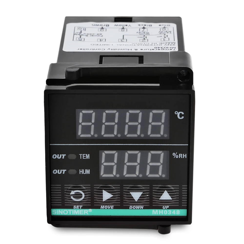 AC 100-240 V Интеллектуальный инструмент контроля температуры и влажности для