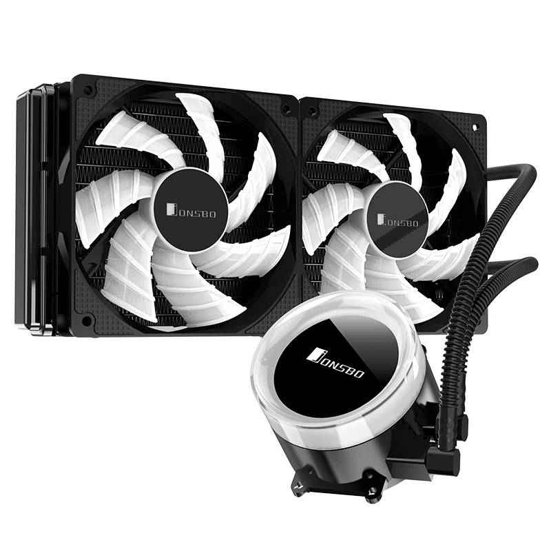Jonsbo Tw2 240 501 Pc Процессор водяного охлаждения 4Pin ШИМ интегрированный Охладитель для