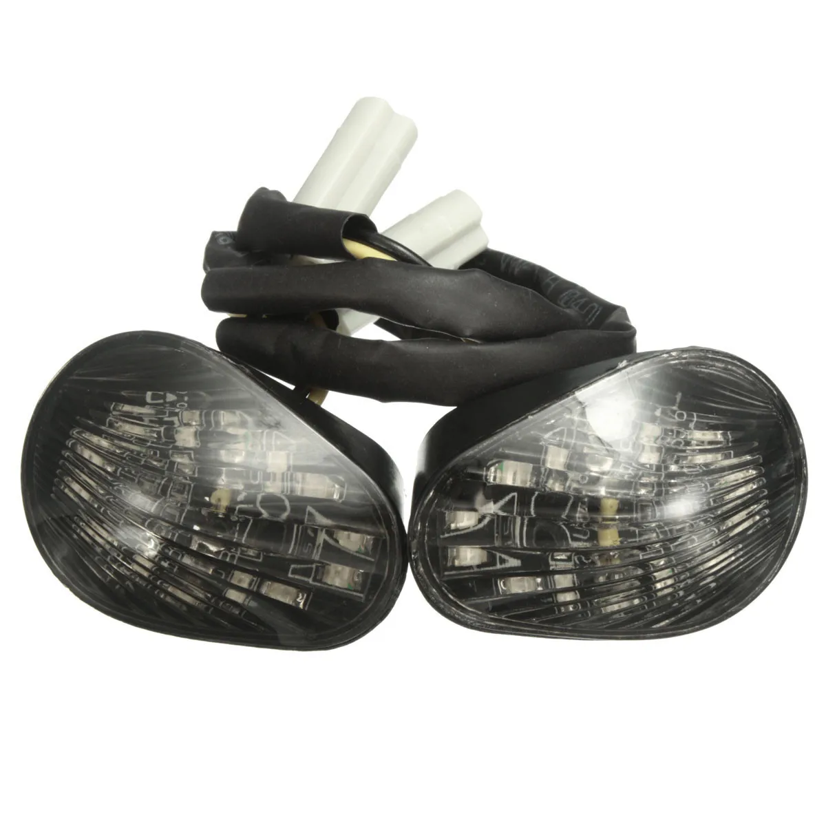 CARCHET 2 Pieces/Set Turn signal Motorcycle Lighting Accessories For Yamaha YZF R1 R6 R6S 14 LED Signal Lights |