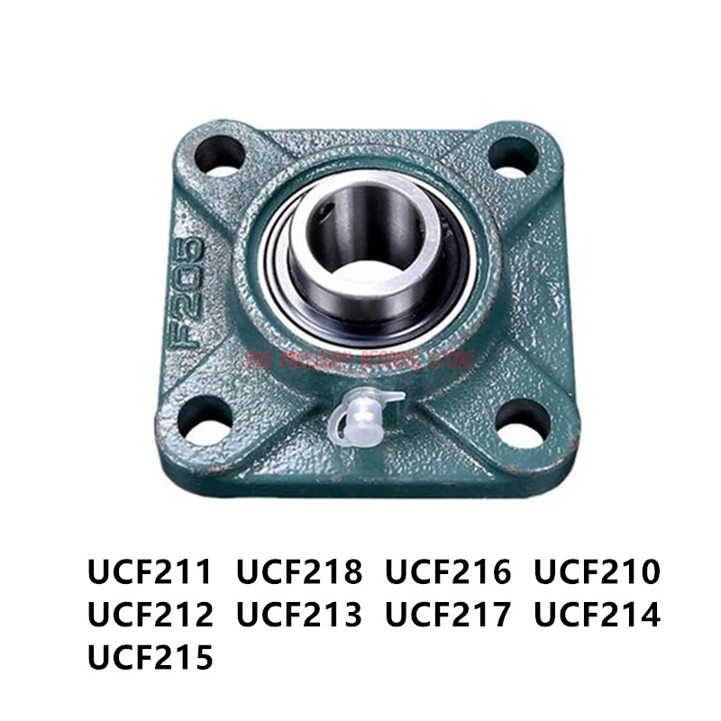 Подшипники с креплением и вставок Gcr 15 опорные детали для подушек Ucf211 Ucf218 Ucf216 Ucf210