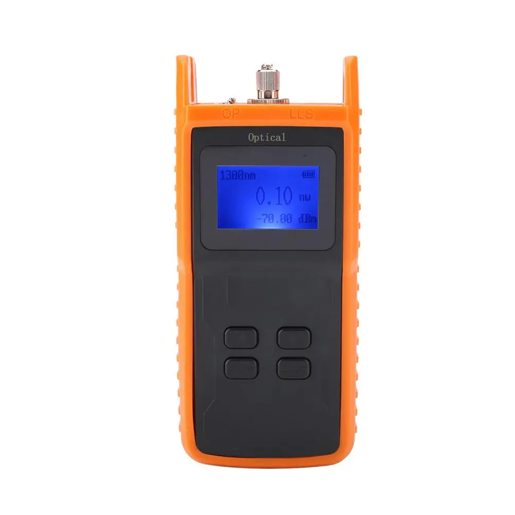 SML-OP6 Digital Handheld Fiber Optical Power Meter -70 to +10dBm with SC/ Adapters New 2019