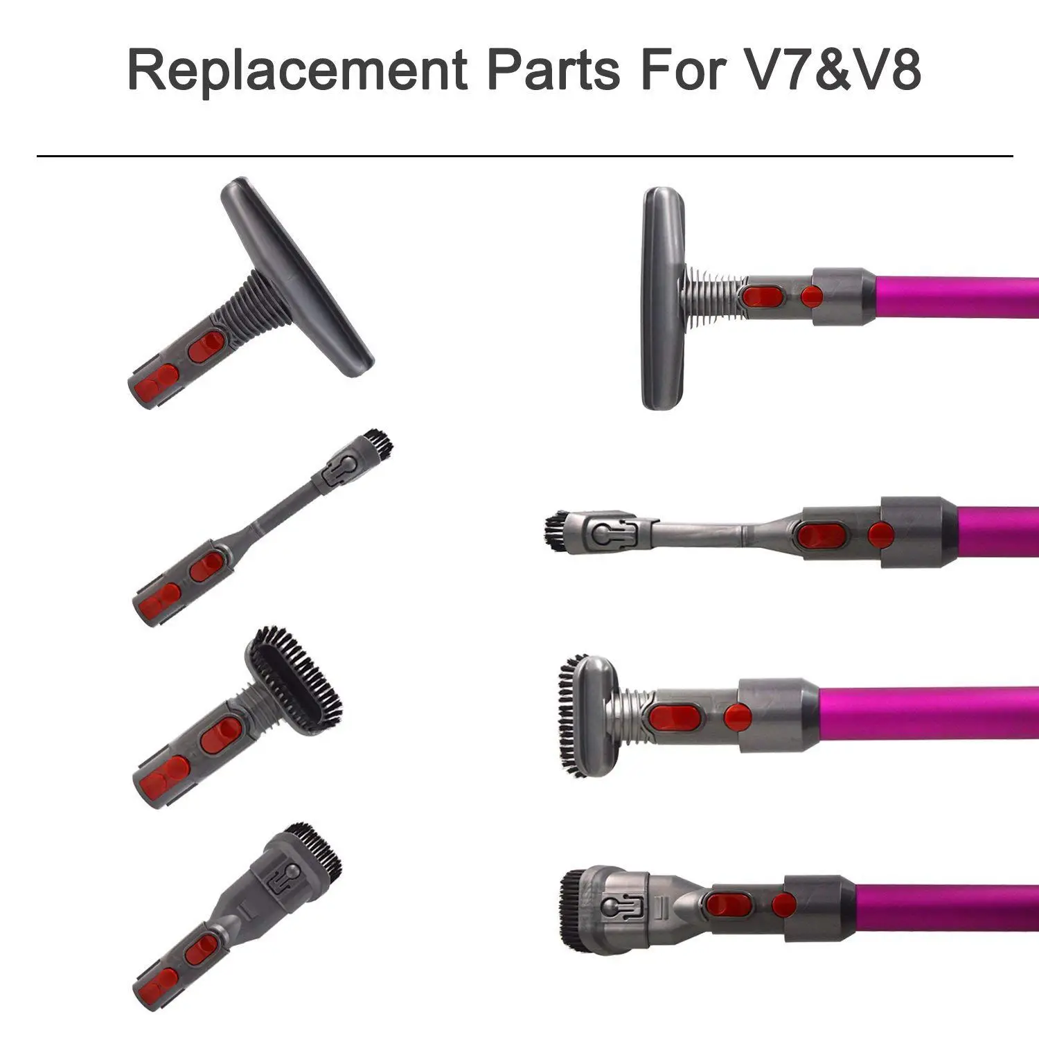 Набор для замены комплекта Dyson V8 V7 V10 пылесос с заменой вакуумный шланг-buerste Duese