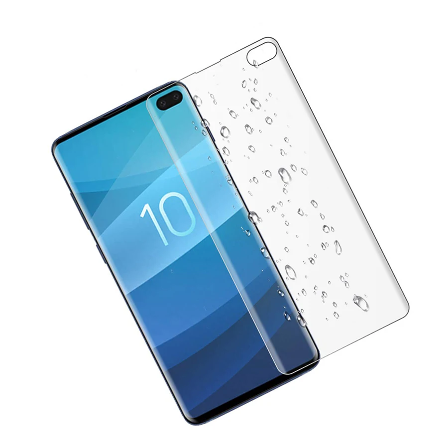 3D изогнутая мягкая защитная пленка из ТПУ для Samsung Galaxy S10 Plus E S10Plus S10E экрана с