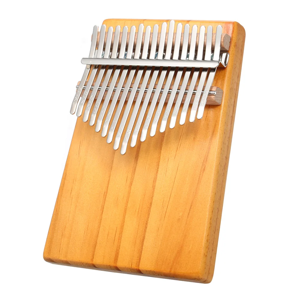 Карманное пианино Mbira Kalima 17 клавиш Kalimba портативное для большого пальца