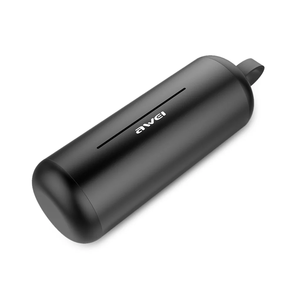 Awei T5 TWS Twins наушники истинные беспроводные Bluetooth V5.0 с зарядной базой влагостойкие