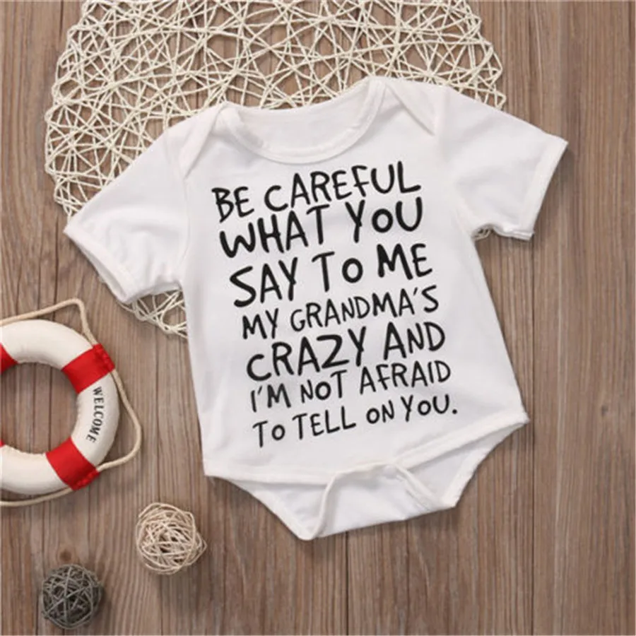 2019 Новое поступление белый комбинезон с короткими рукавами и буквенным принтом