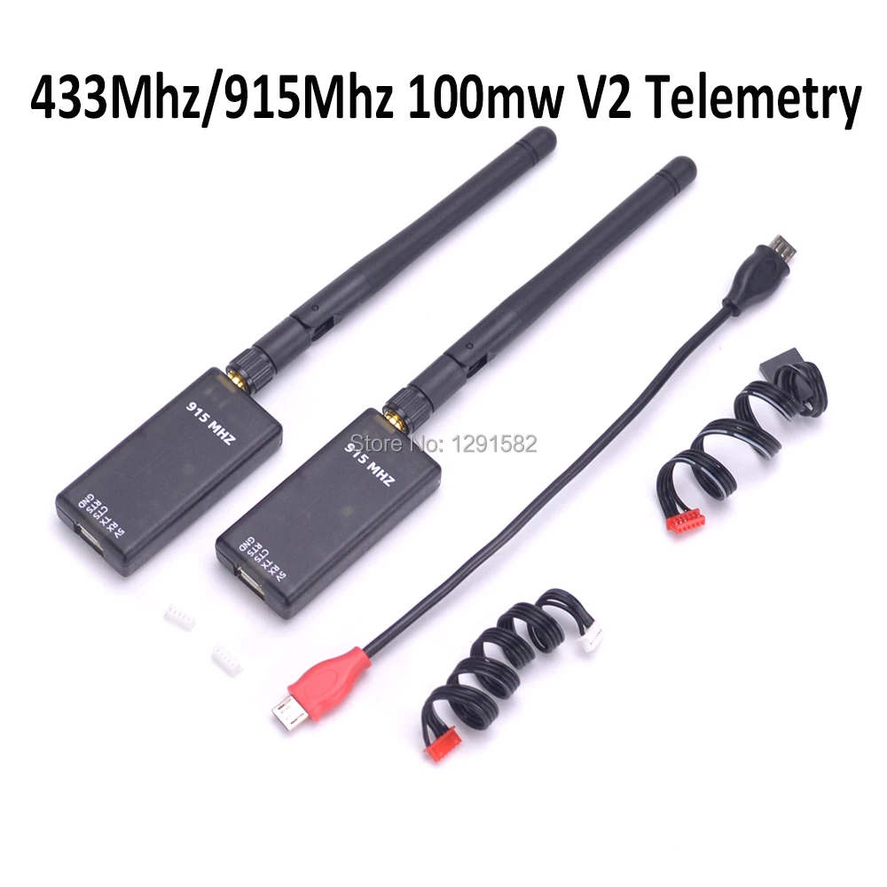 433 МГц 915 V2 100 мВт двойной TTL телеметрический комплект радио 3DRobotics 3DR для Mini APM Pro Pixhawk