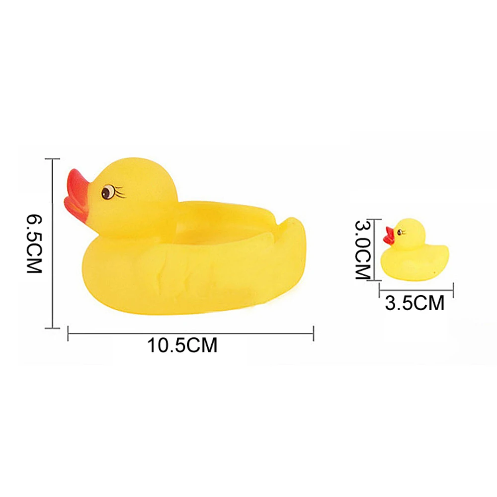 Hot Sale 4 Parts And Rubber - Llow Family Bathroom Bath Floating Duck Toy | Игрушки и хобби