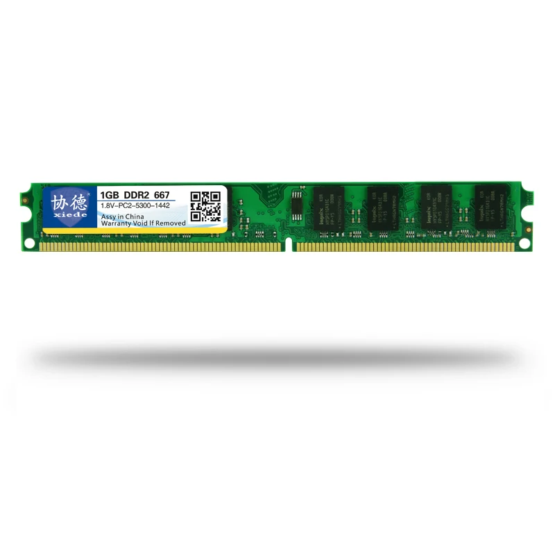 IG Xiede настольный компьютер оперативная память модуль Ddr2 667 Pc2 5300 240Pin Dimm 667Mhz для
