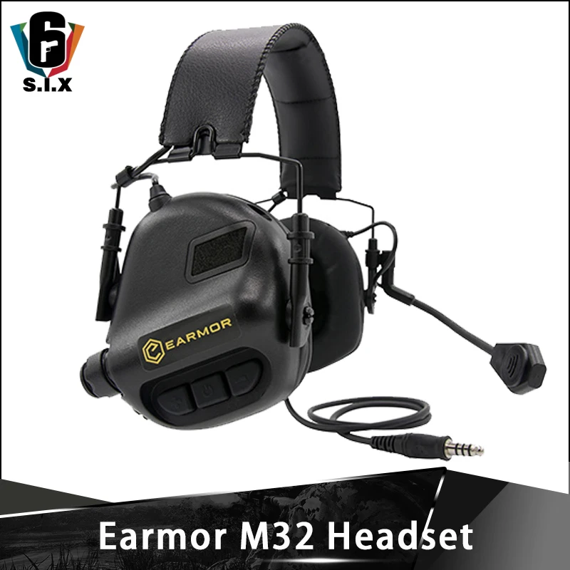 OPSMEN Earmor Airsoft тактический наушник шумоподавление Гарнитура M32 MOD3 авиационные