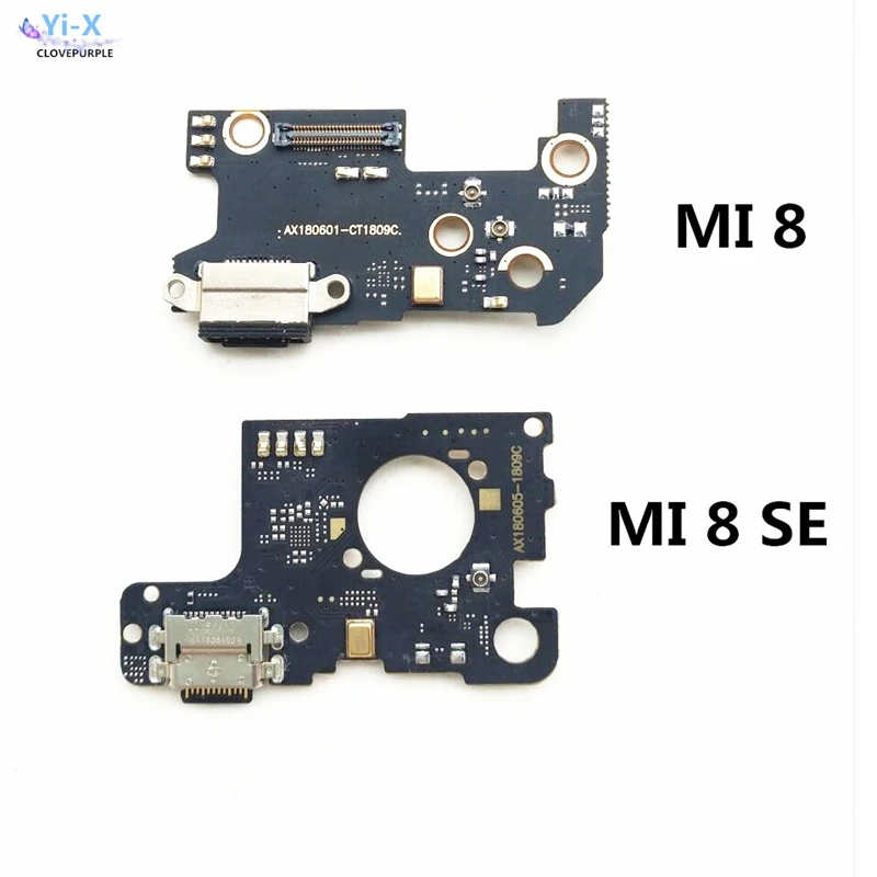 

10 шт./лот USB зарядка для Xiaomi 8 / MI8 SE USB зарядное устройство док-станция гибкий кабель для Mi 8 SE Mi8 SE