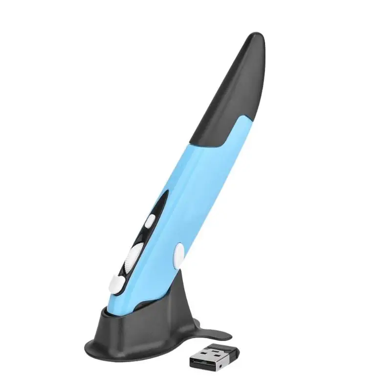 Universal Portable 2.4GHz Wireless USB Optical Pen Mouse Adjustable 1600DPI 4 Keys Mice for PC Computer Smart TV Set Top Box | Компьютеры