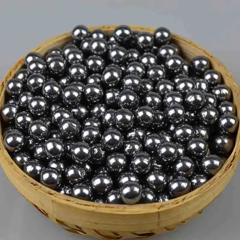 

15000pcs 4.5mm brightness mirror surface finishing shot outdoor Hunting ammo Steel BBS zinc plating hot sales carbon steel ball