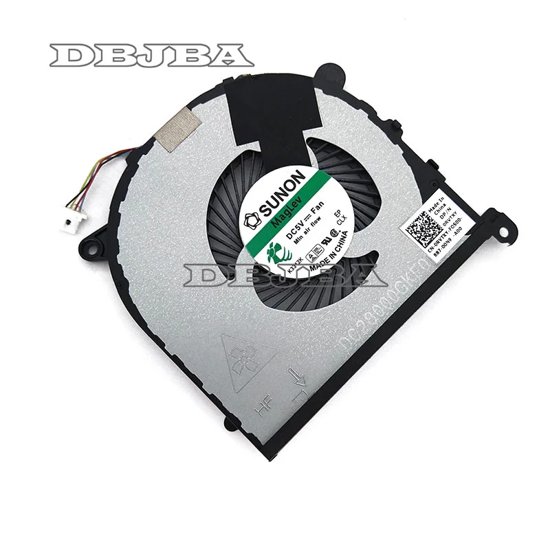 GPU вентилятор для Dell XPS 15 9550 Precision 5510 P/N 0RVTXY DFS501105PR0T FG11|Охлаждающие подставки