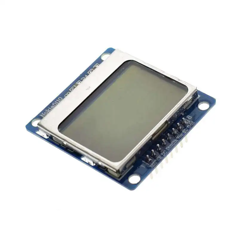 Умная электроника ЖК модуль монитор синий адаптер подсветки Pcb 84x48 Lcd для Nokia 5110