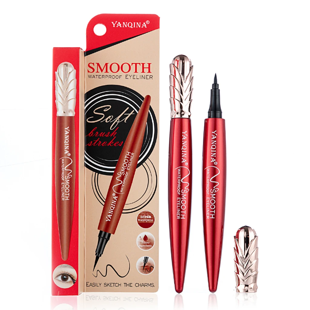 Black Liquid Eyeliner Pen Waterproof Pencil Precision Long-lasting Sweat Proof Eye Liner Cosmetic Lady Beauty Tool TSLM1 |