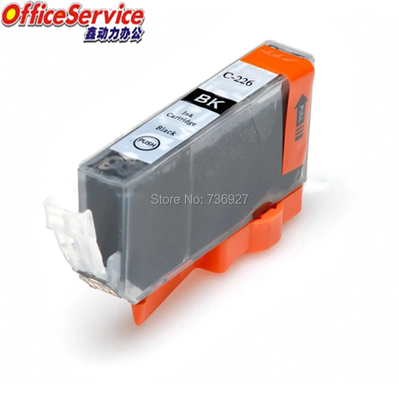 

12X=2Sets PGI-225 PGI225XL CLI-226 CLI226 Compatible Ink Cartridge For Canon MG6120 MG6220 MG8120 MG8220 MG5320 IP4820 printer