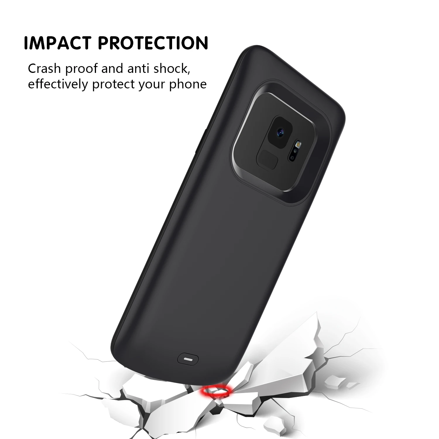 Чехол аккумулятор для Samsung Galaxy S9 4700 мАч|Чехлы с аккумулятором| |